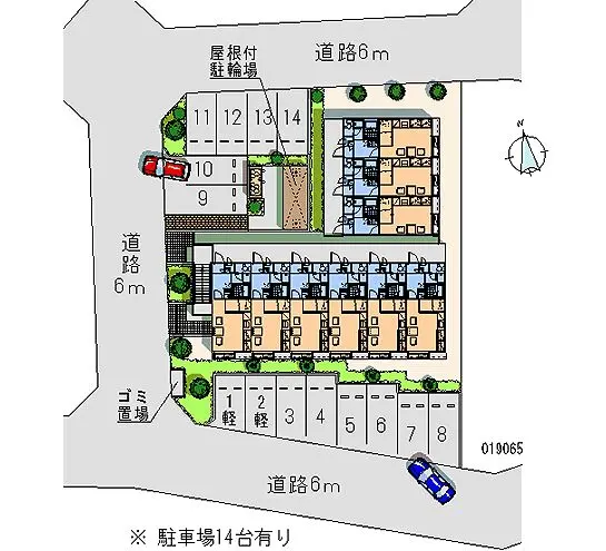 ★手数料０円★名古屋市緑区緑花台　月極駐車場（LP）